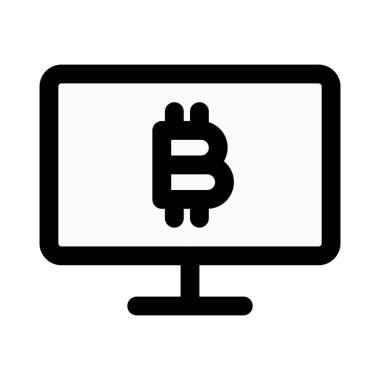 Bir masaüstü bilgisayarında Bitcoin madenciliği ve statik