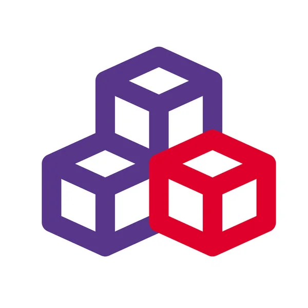 Λογότυπος Δικτύου Διάταξης Ψηφιακής Μεταλλευτικής Τεχνολογίας Blockchain — Διανυσματικό Αρχείο