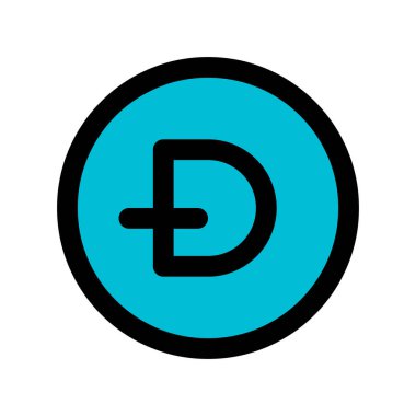 Kripto para birimleri için gösterge paneli madencilik uygulama logosu