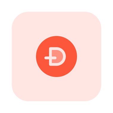 Kripto para birimleri için gösterge paneli madencilik uygulama logosu