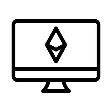 Bilgisayar düzeni için masaüstü ethereum madencilik uygulaması