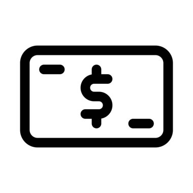 Uluslararası ödeme ve finans için bir dolarlık banknot