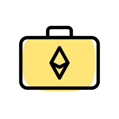 Dijital para birimi işi ile ilgili ethereum çanta kavramı
