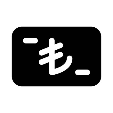 Lira yasal ihale notu ve resmi para birimi hindisi.