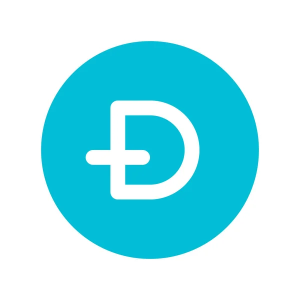 Logo Důlní Aplikace Palubní Desky Pro Kryptoměny — Stockový vektor