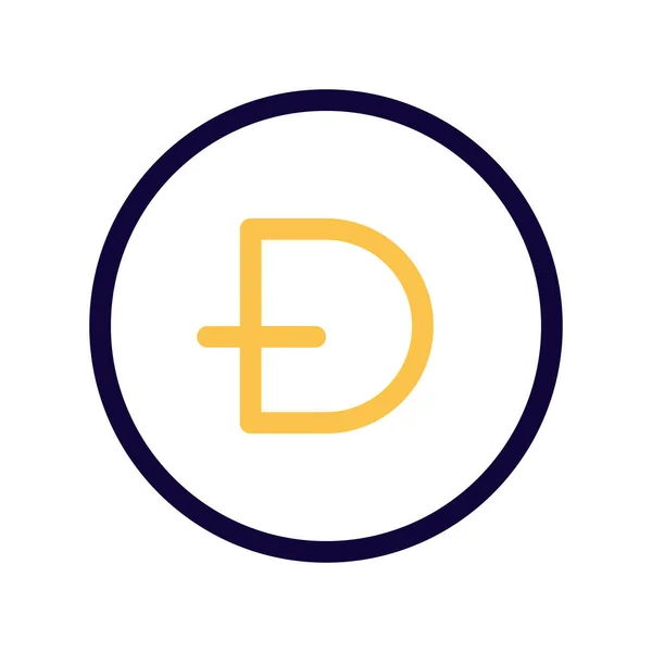 Traço Dashboard Mineração Aplicação Logotipo Para Criptomoedas —  Vetores de Stock
