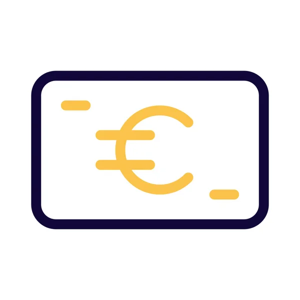 Eurokészpénz Alapok Magas Monetáris Értékkel Rendelkező Fizetése — Stock Vector