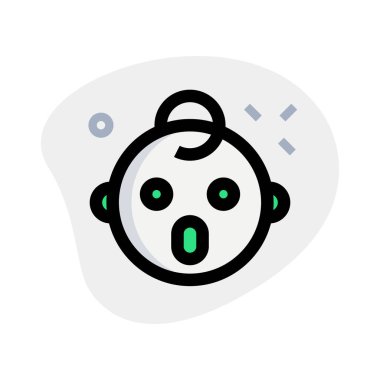 Sohbet sırasında paylaşılan bebek reaksiyonu