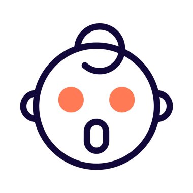 Sohbet sırasında paylaşılan bebek reaksiyonu