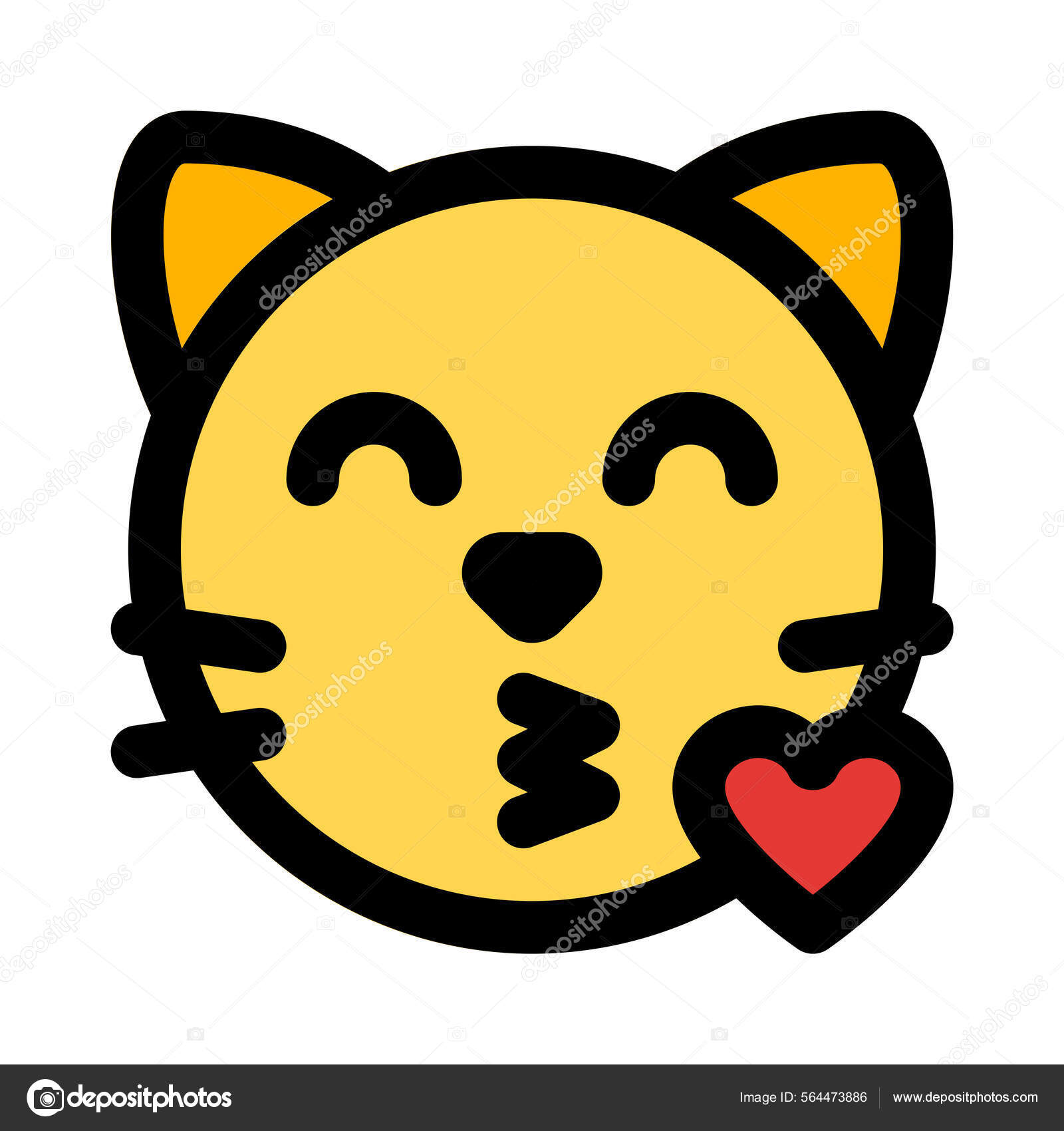 Emoji blowing kiss stockvektorer, royaltyfrie Emoji blowing kiss  illustrasjoner | DepositPhotos, image size:1600x1700