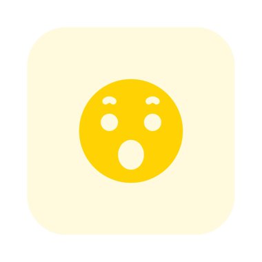 Vay canına, şaşırmış ve şaşırmış yüz ifadesi ifadesi düzeni