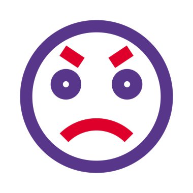 Kaşlarını çatan ifade ile üzgün yüz ifadesi.