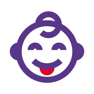 bebek gülen surat ifadesi dilsiz