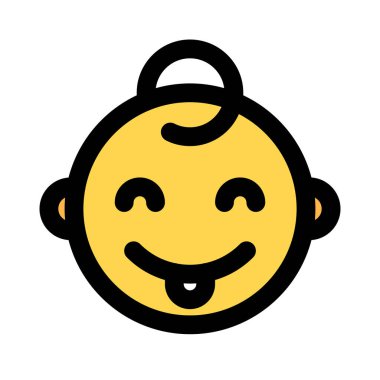 bebek gülen surat ifadesi dilsiz