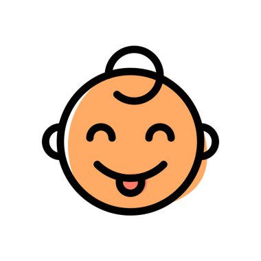 bebek gülen surat ifadesi dilsiz