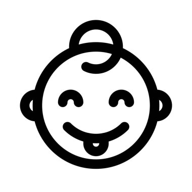 bebek gülen surat ifadesi dilsiz