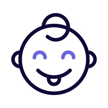 bebek gülen surat ifadesi dilsiz