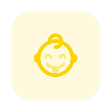 bebek gülen surat ifadesi dilsiz