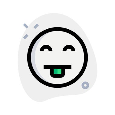 Klişeleşmiş ifadeli geyik dişli inek surat ifadesi