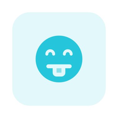 Klişeleşmiş ifadeli geyik dişli inek surat ifadesi