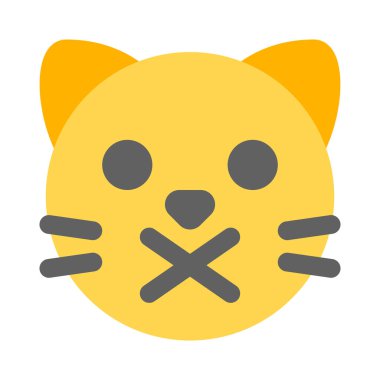 Kedi suratı yasak ifade için çarpıştı.