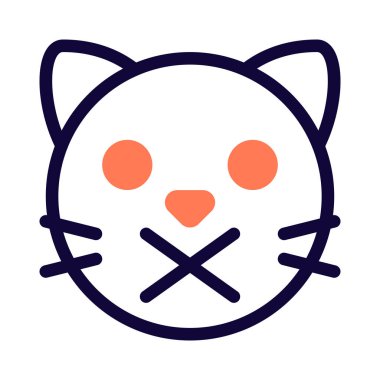 Kedi suratı yasak ifade için çarpıştı.