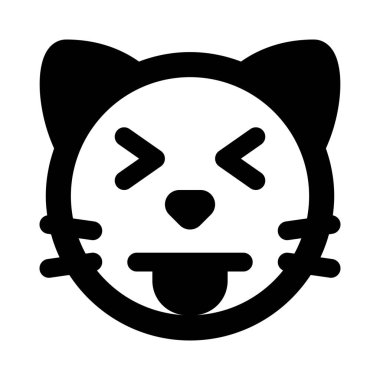 Gözleri kapalı, turuncu gözlü, şaşı kedi.