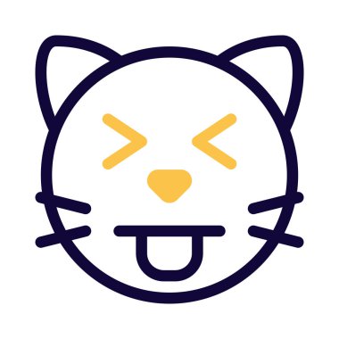 Gözleri kapalı, turuncu gözlü, şaşı kedi.