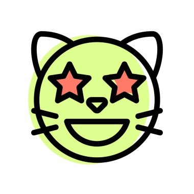 Yıldızların vurduğu mutlu kedi ifadesi internette paylaşıldı