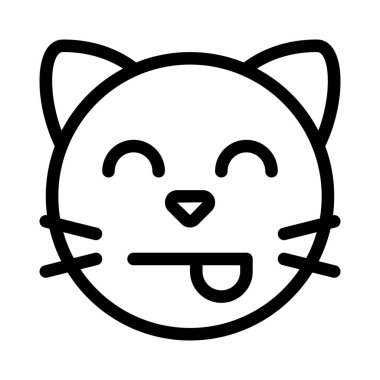 Şaşı kedi ifadesi ve dışavurumcu yüz ifadesi