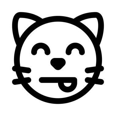 Şaşı kedi ifadesi ve dışavurumcu yüz ifadesi