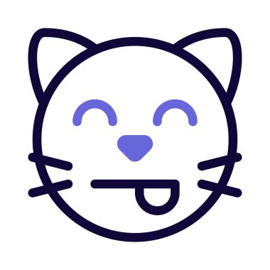 Şaşı kedi ifadesi ve dışavurumcu yüz ifadesi