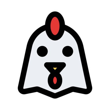 Çevrimiçi kuryede paylaşılan tavuk ifadelerinin resim sunumu