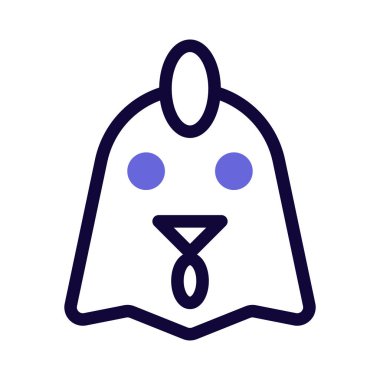 Çevrimiçi kuryede paylaşılan tavuk ifadelerinin resim sunumu