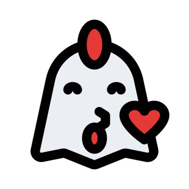 Cesur tavuk emojisi kalbimle öpücük yolluyorum.