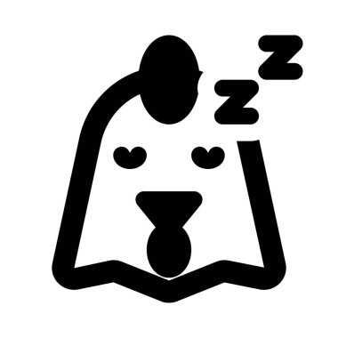 Ulakta paylaşılan uyuyan tavuk simgesi resim gösterimi