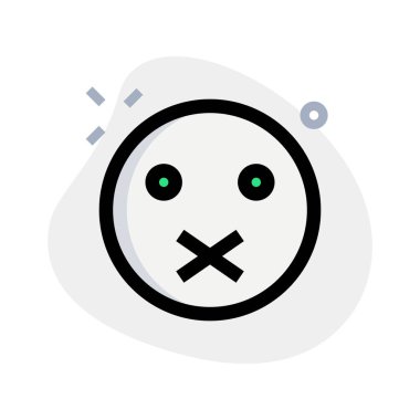 Yasak ifade için ağız çarpıştı.