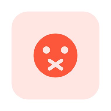 Yasak ifade için ağız çarpıştı.