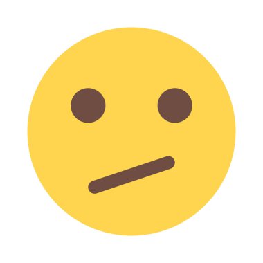 Çevrimiçi olarak paylaşılan kafası karışık yüz ifadesi olan ifade