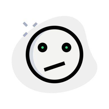 Çevrimiçi olarak paylaşılan kafası karışık yüz ifadesi olan ifade