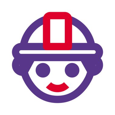 İnşaat işçisi yüz ifadesi ve güvenlik kaskı