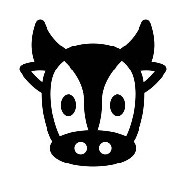 İnek suratlı, uzun boynuzlu ve uzun atlı.