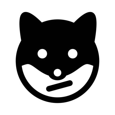 Kurye için kafası karışmış köpek yüz ifadesi.