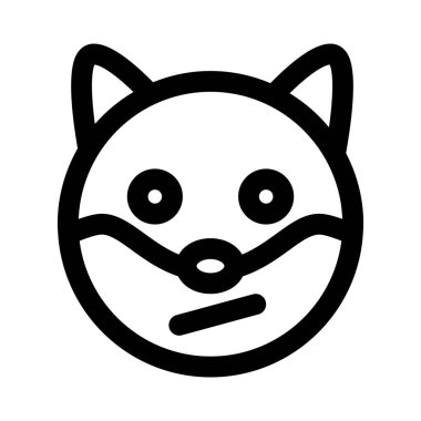 Kurye için kafası karışmış köpek yüz ifadesi.