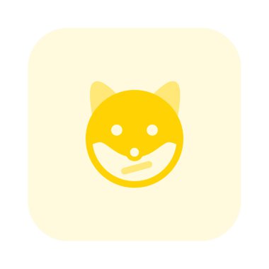 Kurye için kafası karışmış köpek yüz ifadesi.