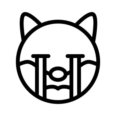 Gözyaşları akan ağlayan köpek resmi.