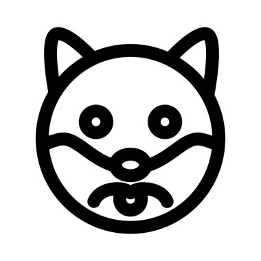 Üzgün köpek suratlı resimli konuşma ifadesi