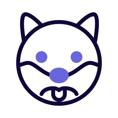 Üzgün köpek suratlı resimli konuşma ifadesi