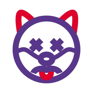 Üzgün köpek suratı, şaşı gözler.