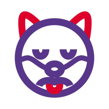 Mutsuz köpek, resmin baş temsilcisi.